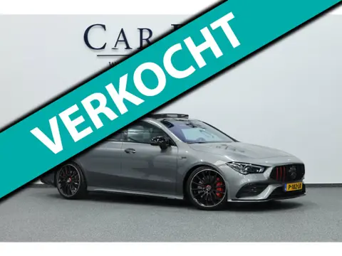 Mercedes-Benz CLA-klasse AMG 35 4MATIC 360+PK MULTIBEAM/SFEER/VIRTUAL/PANO/HALF LEER+S.VERWARMING+ME