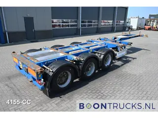 Pacton T3-010 | 2x20-30-40-45ft HC * 3x EXTENDABLE * LIFT AXLE * NL TRAILER * APK 12-2026