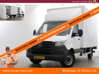 Mercedes-Benz Sprinter 314 CDI 143pk E6 Bakwagen met laadklep en zijdeur L440cm 1020kg laadverm. 06-