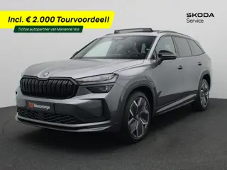 Skoda Kodiaq 1.5 TSI PHEV Sportline Business 204PK DSG Pano-schuifdak, matrix led, trekhaak, Canton 