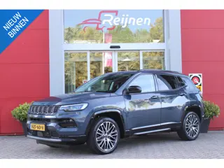 Jeep Compass 4xe 240PK Plug-in Hybrid ELECTRIC SUMMIT | LEDEREN BEKLEDING | STOEL VENTILATIE | STOEL