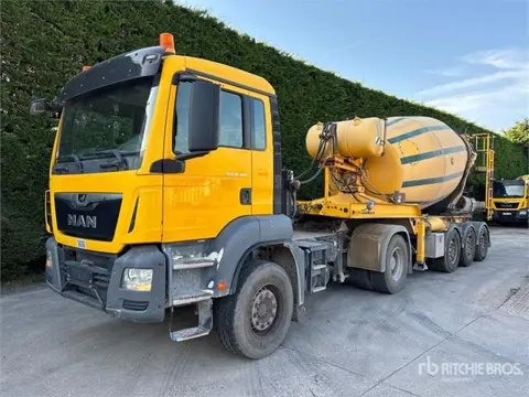 MAN TGS18.420 4x2 w/ Mol Tri/A Mixer Trailer (bj 2018)