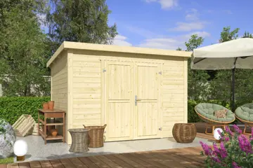 Blokhut Lotta 300x250 Onbehandeld vuren