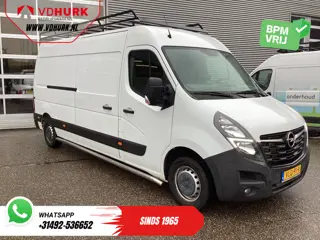 Opel Movano 2.3 Turbo 136PK L3H2 Camera/ Climate/ Cruise/ PDC/ Trekhaak / 2,5T trekgew./ Imperiaal+t
