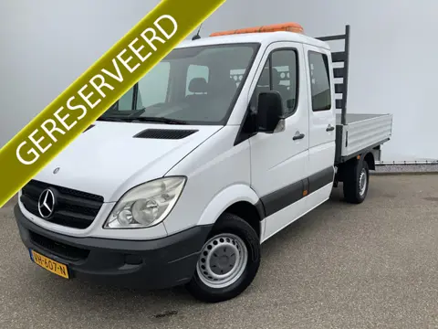 Mercedes-Benz Sprinter 213CDI DC 6 Pers Pick Up Trekhaak 2000 kg Zwaai Licht Bakmaat L.270/B.195/H.0