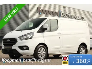 Ford Transit Custom 280 2.0TDCI 170pk L1H1 Limited | Automaat | Camera | Trekhaak | Cruise | Carplay