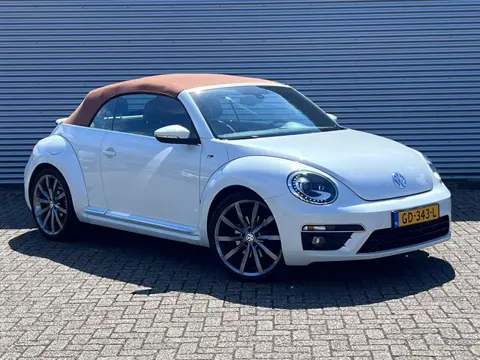 Volkswagen Beetle Cabriolet 1.4 TSI R LINE | LEER | XENON | LED | NAP | AUTOMAAT | NAVI | VOLLE UITV