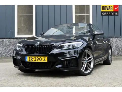BMW 2 Serie Cabrio 218i M-Sport Rijklaarprijs-Garantie Leder Sport interieur Airco Led Camera