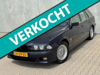 BMW 5-serie Touring 528i Executive Aut. Schuifdak Trekhaak OH Zeer nette auto