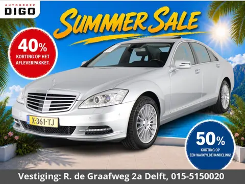 Mercedes-Benz S-klasse 350 4-Matic Prestige Plus Automaat YOUNGTIMER! | Schuif-/Kanteldak | Memory S