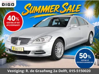 Mercedes-Benz S-klasse 350 4-Matic Prestige Plus Automaat YOUNGTIMER! | Schuif-/Kanteldak | Memory S