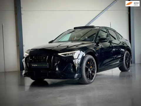 Audi E-tron Sportback 55 Black Ed, Panodak, ACC, Trekhaak, Nachtzicht, Head Up, 360°