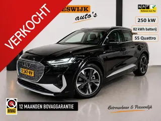 Audi Q4 e-tron 55 quattro S Edition 82 kWh Airconditioning (automatisch) | Audiosysteem | Adaptive c