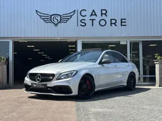 Mercedes-Benz C-Klasse AMG 63 S |SCHAALSTOELEN|PANO|BURMESTER|360°|SPORT UITLAAT|CARBON|MEMORY|DEALE