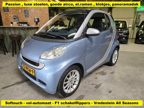 Smart Fortwo coupé 1.0 mhd Passion - Airco - Softouch vol-automaat, F1 flippers - Kenwood radio - pa