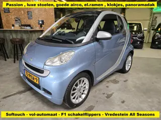 Smart Fortwo coupé 1.0 mhd Passion - Airco - Softouch vol-automaat, F1 flippers - Kenwood radio - pa