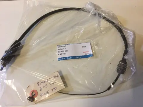 Gaskabel Opel Rekord E 90076380