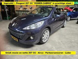 Peugeot 207 CC 1.6 VTi Griffe - Leder - stoelverwarming - PDC - zeer goed onderhouden en in pracht s