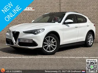 Alfa Romeo Stelvio 2.2d Super | € 11.400,- NETTO! | Leder | Pano | Climate | Cruise | Navi | Stoelve