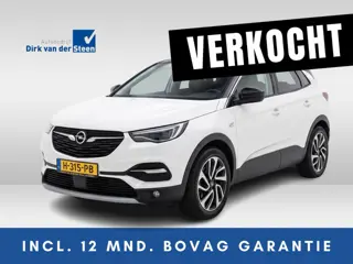 Opel Grandland X 1.2 Turbo Ultimate (bj 2019, automaat)