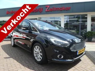 Ford S-Max 2.0 Titanium Automaat, Elektr.. A.Klep+Trekhaak, Navi, Leer, Lm velgen