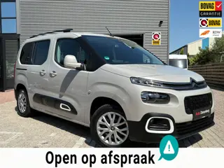 Citroen Berlingo 1.2 PureTech Shine AUTOMAAT,CAMERA,Car-play,Cruis,Clima,Stoelverwarming,WeinigKM.Ga