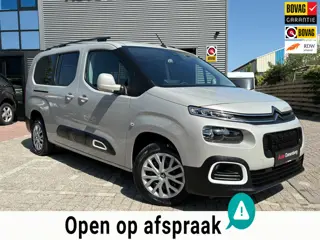 Citroen Berlingo XL 1.2 PureTech Shine 7p. AUTOMAAT,CAMERA,Car-play,Cruis,Clima,Stoelverwarming,Wein