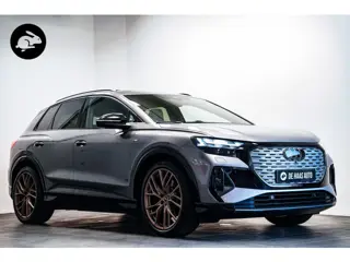 Audi Q4 e-tron 40 S-Line 77 kWh|Pano dak|Warmtepomp|21 inch|Leder|Acc