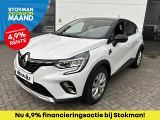 Renault Captur 1.6 E-Tech Plug-in Hybrid 160 PK Business | Metallic wit met zwart dak | Camera achte