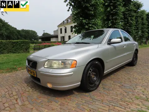 Volvo S60 2.4 D5 Edition II Ecc Cruisecontrol Navigatie Leer/Stof Trekhaak