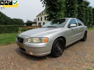 Volvo S60 2.4 D5 Edition II Ecc Cruisecontrol Navigatie Leer/Stof Trekhaak