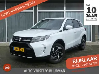 Suzuki Vitara 1.5 Hybrid Style Automaat Panorama dak, Pearl White, Carplay, Android Auto, Navi, Came