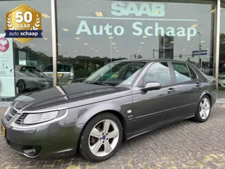 Saab 9-5 2.0t Griffin Sedan Automaat | Rijklaar incl garantie | Hirsch 210 pk Sportstoelen Trekhaak 