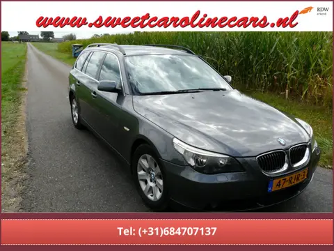 BMW 5-serie Touring 525d Executive,Lmv's,Grootbeeld Navi,Cruise...,VOL!..EXPORT!!
