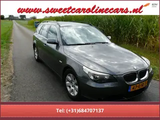 BMW 5-serie Touring 525d Executive,Lmv's,Grootbeeld Navi,Cruise...,VOL!..EXPORT!!