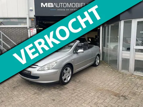 Peugeot 307 CC 2.0-16V/17 Inch Velgen/140DKM/Cabrio/Vol leder/APK!
