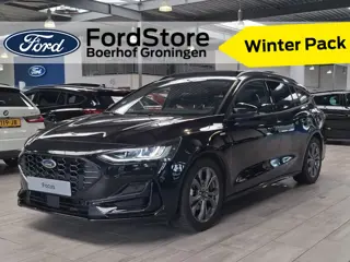 Ford FOCUS Wagon EcoBoost Hybrid 155 pk ST-Line | Pano | Winterpack | Cruise control | Climate contr