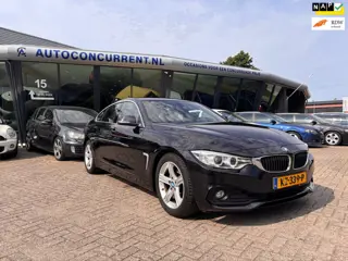 BMW 4-serie Gran Coupé 420i Centennial High Executive Head-up , Carplay, Leder, Inruil mogelijk.