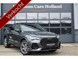 Audi Q3 Sportback 45 TFSI e S-Line 245 Pk Pano Navi Camera Trekhaak Vol Leder Carbon 20 Inch