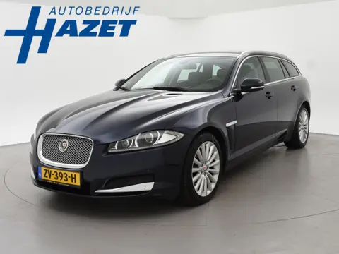 Jaguar XF Sportbrake 2.2D S 200 PK AUT8 + TREKHAAK | CAMERA | LEDER