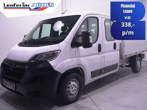 Opel Movano 2.2d 140 pk Pick Up / Open Laadbak Dubbel Cabine 7p Airco, Cruise Control, LxBxH 280x210
