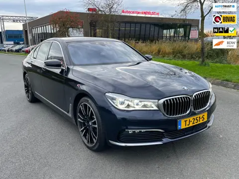 BMW 7-serie 740e iPerformance High Executive, Aut, Leder, Stoel/Stuurverw, Acc, Cam, Geen import, Na