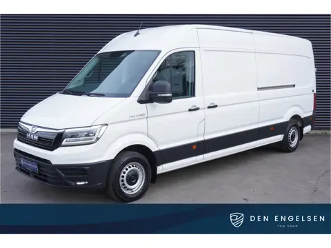 MAN TGE 180pk Automaat L4H3/L3H2 2x Schuifdeur Apple Carplay Camera LED Trekhaak Cruise Control Stoe