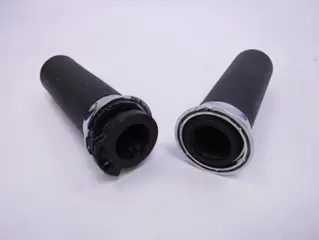 Used handvatrubberset met chrome randje