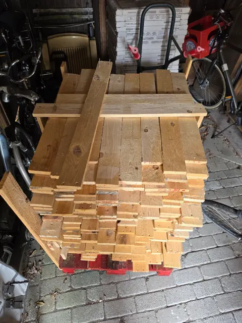 Houten plankjes (zomer) (tuin) (Hobby)