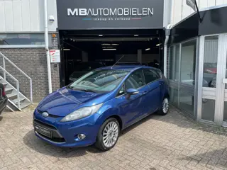Ford Fiesta 1.25 Ghia//5DRS/Airco/Blauw/Sport Velgen/APK/Onderhoudshistorie!
