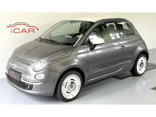 Fiat 500 1.2 Vintage '57 Retro-Leder-gratis Carplay-77.000KM