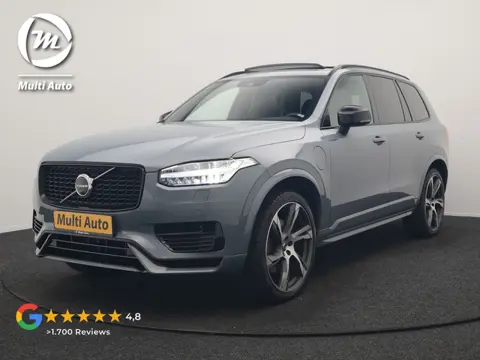 Volvo XC90 T8 Recharge AWD R-Design 7 Pers Long Range PHEV 456pk Dealer O.H | Luchtvering | Trekhaak