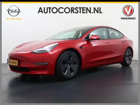 Tesla Model 3 Long Range AWD 75kWh Facelift Warmtepomp Elek.Achterklep Draadloze Tel.lader Leder Pan