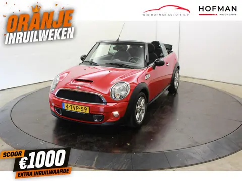 MINI Cabrio Cooper S 184 PK | Climate | Onderh boekjes | Leder |